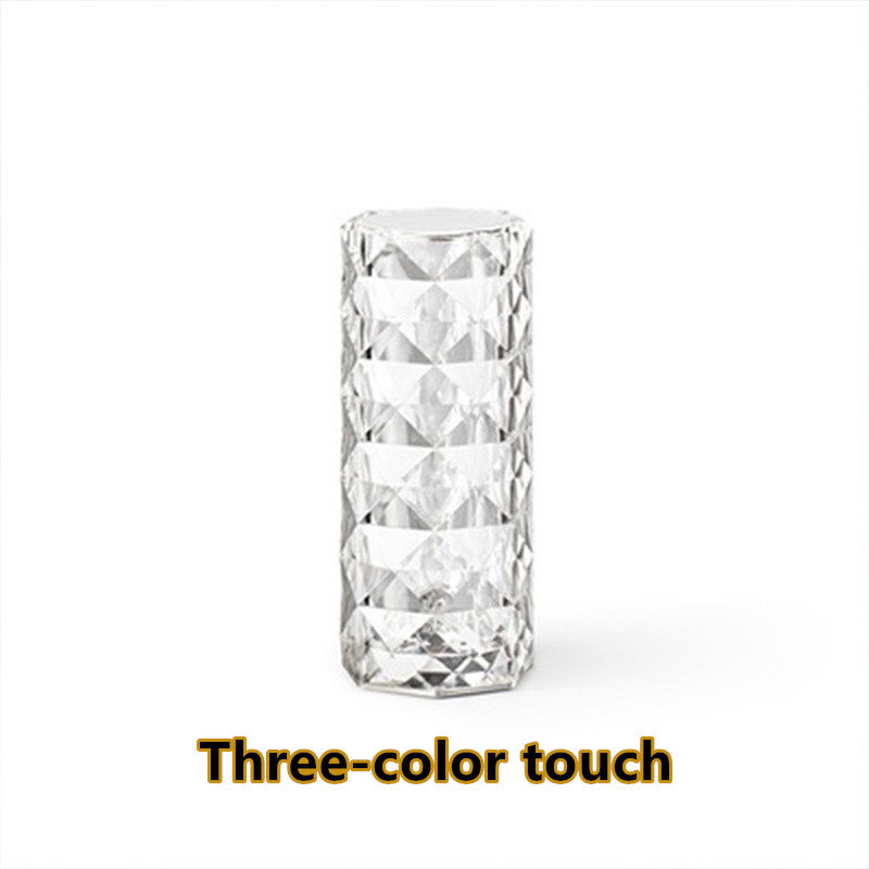 Nordic Crystal Lamp USB Table Lamp Diamond